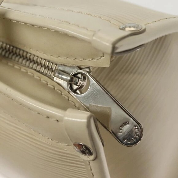 LOUIS VUITTON Epi Madeleine PM Hand Bag White Yvoire - Picture 12 of 16